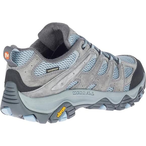 NWT Merrell Women’s Moab 3 Waterproof Suede Hiking Shoes Altitude 9M - Picture 4 of 7